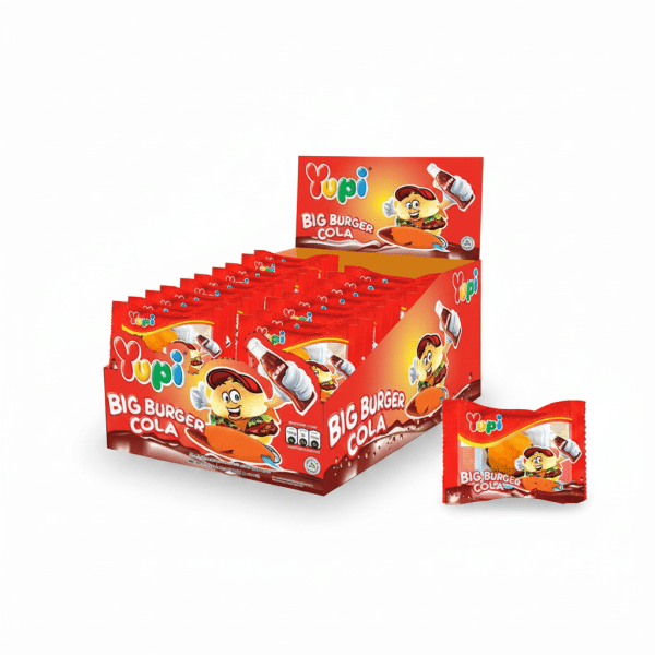 Yupi Big Burger Cola Gummy 672gm