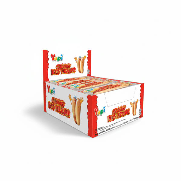 Yupi Gummy Big Frank Box 672gm