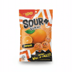 100 Sour+ Gummy Candy Orange Flavor Instant Wake Up Call 95g
