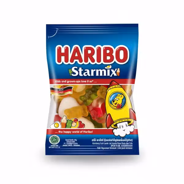 Haribo Starmix Gummy Candy 80g
