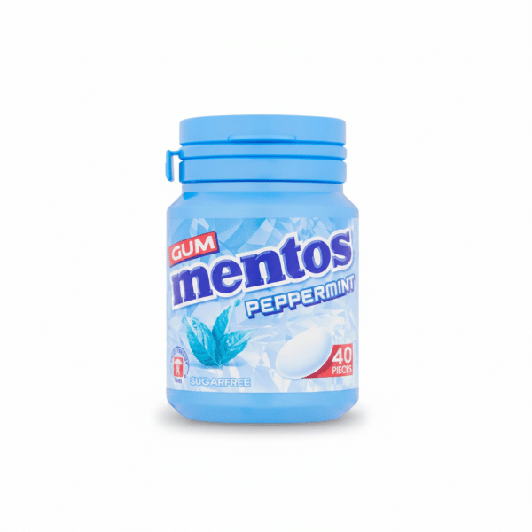 Mentos Peppermint Gum Sugarfree 40 Pieces