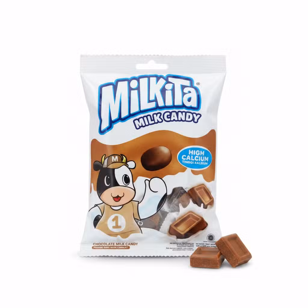 Milkita Milk Candy Chocolate Milk Candy 120gm High Calcium