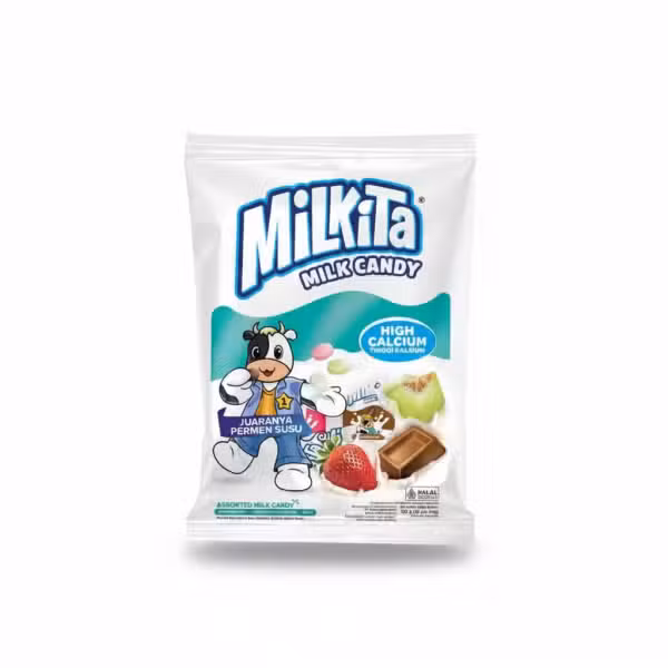 Milkita Milk Candy Assorted Milk Candy 120gm High Calcium