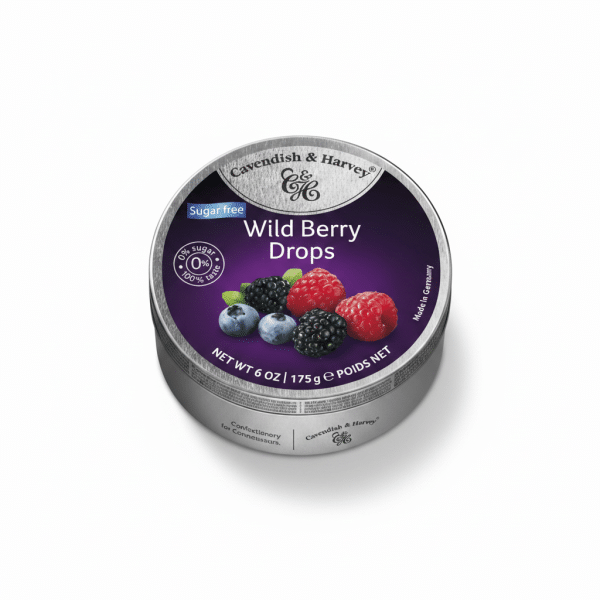 Cavendish & Harvey Wild Berry Drops Sugar Free 175g