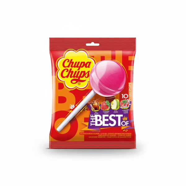 Chupa Chups The Best Lollypops 93gm Assorted Flavors