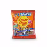 Chupa Chups Mini Lollipops 150gm Natural Colours Assorted Flavours