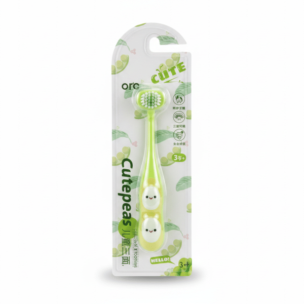 ORC Cutepeas Children Toothbrush Green 3+ Years