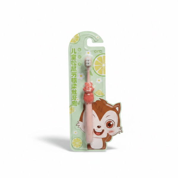 ORC Children's Toothbrush Squirrel Design Soft Bristles
