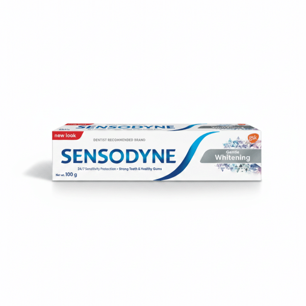 Sensodyne Gentle Whitening Toothpaste 100g 24/7 Sensitivity Protection Strong Teeth Healthy Gums