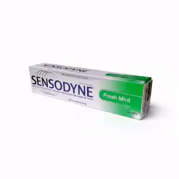 Sensodyne Fresh Mint Toothpaste 24/7 Sensitivity Protection with Fluoride 100g