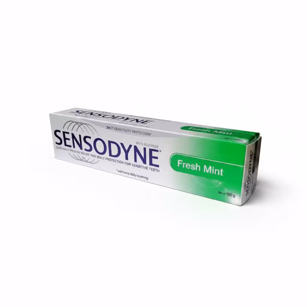 Sensodyne Fresh Mint Toothpaste 24/7 Sensitivity Protection with Fluoride 100g