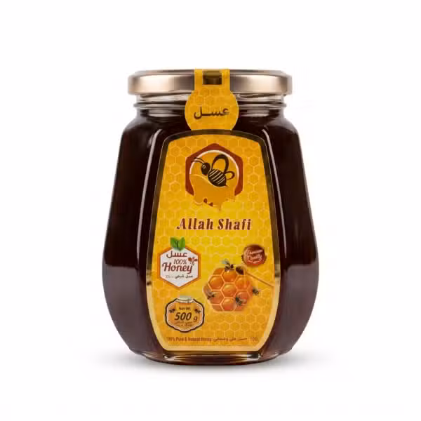 Allah Shafi Honey 500gm 100% Pure & Natural Honey
