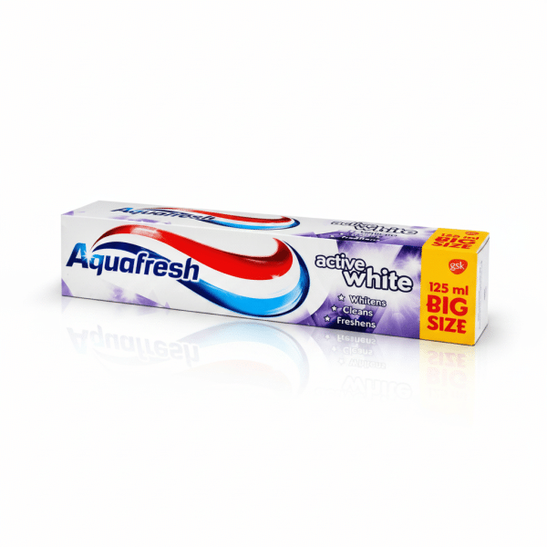 Aquafresh Active White Toothpaste 125 ml Big Size