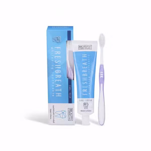 Beauty Formulas Fresh Breath Whitening Toothpaste 100ml Cool Fresh