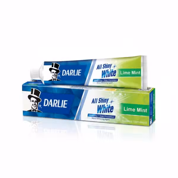 Darlie All Shiny White Lime Mint Fluoride Toothpaste 140gm