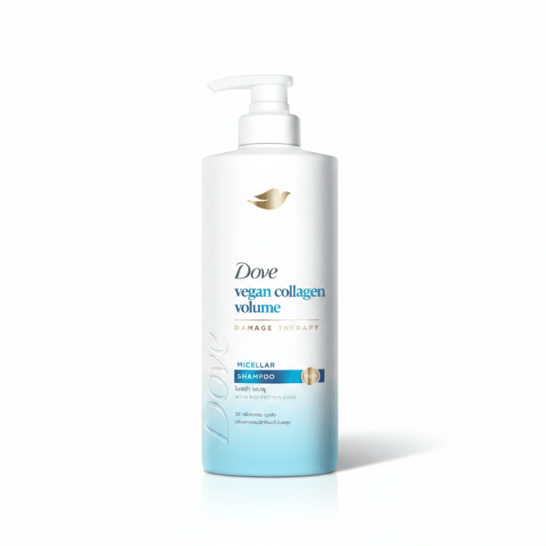 Dove Vegan Collagen Volume Damage Therapy Micellar Shampoo 380ml