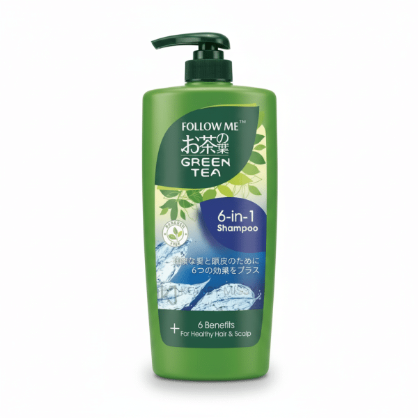 Follow Me Green Tea 6 in 1 Shampoo 650ml