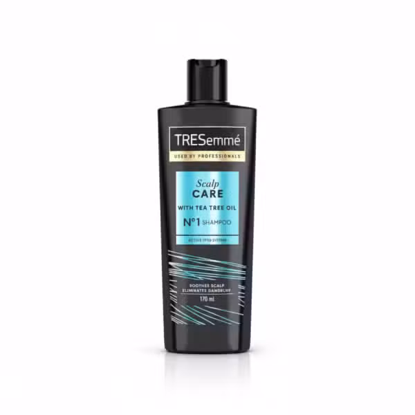 Tresemme Scalp Care Shampoo With Tea Tree Oil 170ml Soothes Scalp Eliminates Dandruff