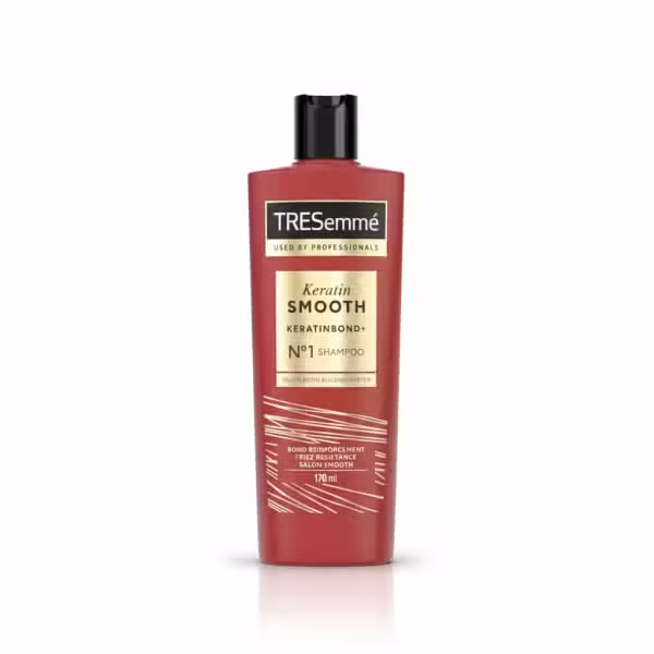 Tresemme Keratin Smooth Shampoo 170ml Bond Reinforcement Frizz Resistance