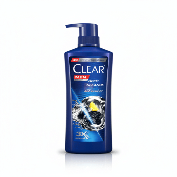 Clear Men Deep Cleanse Shampoo 390ml Charcoal Lemon