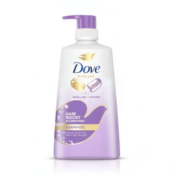 Dove Micellar Hair Boost Nourishment Shampoo 650ml Biotin Vitamin