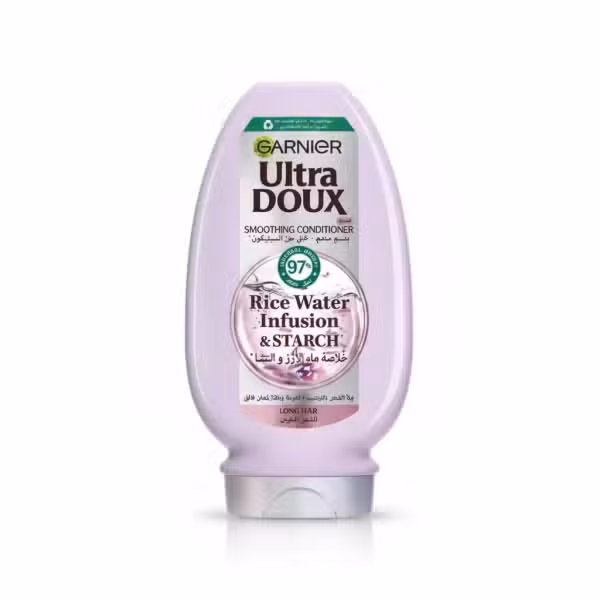 Garnier Ultra Doux Smoothing Conditioner Rice Water Infusion & Starch 360ml