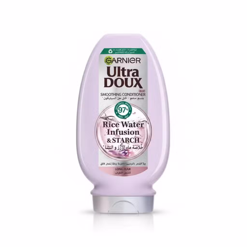 Garnier Ultra Doux Smoothing Conditioner Rice Water Infusion & Starch 360ml