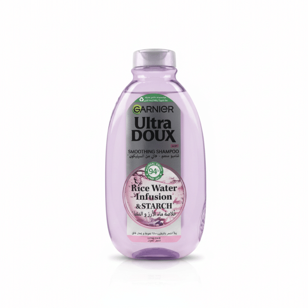 Garnier Ultra Doux Smoothing Shampoo Rice Water Infusion & Starch 400ml