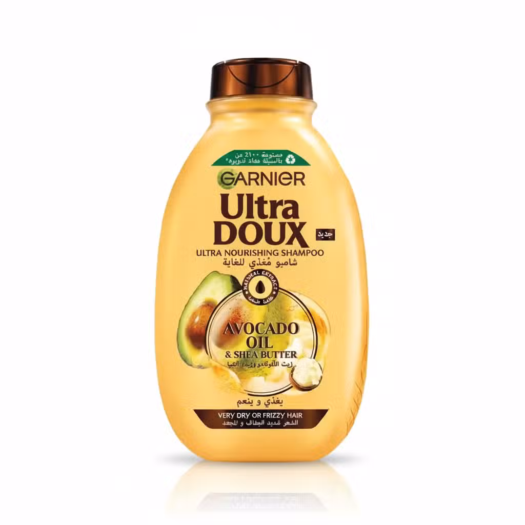 Garnier Ultra Doux Ultra Nourishing Shampoo Avocado Oil Shea Butter 400ml