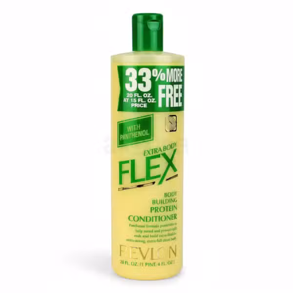 Revlon Flex Body Building Protein Extra Body Conditioner with Panthenol 20 Fl Oz