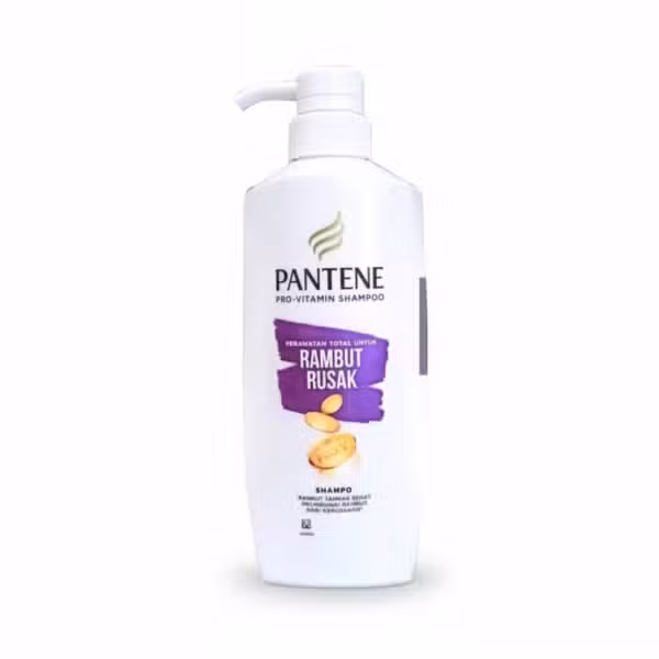 Pantene Pro-Vitamin Shampoo Rambut Rusak 400ml Damaged Hair Repair