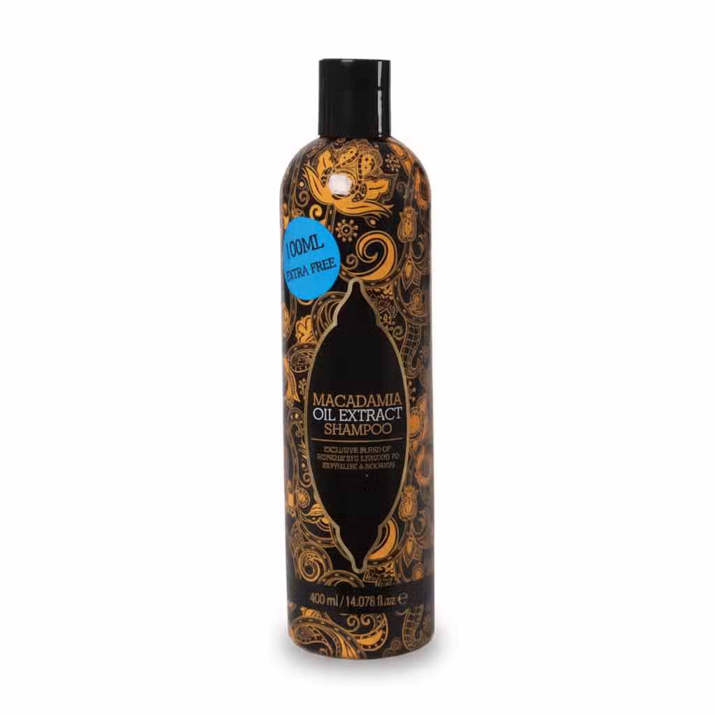 Macadamia Oil Extract Shampoo 400ml Extra Free