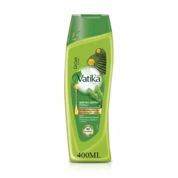 Vatika Naturals Cactus & Gergir Hair Fall Control Shampoo 400ml