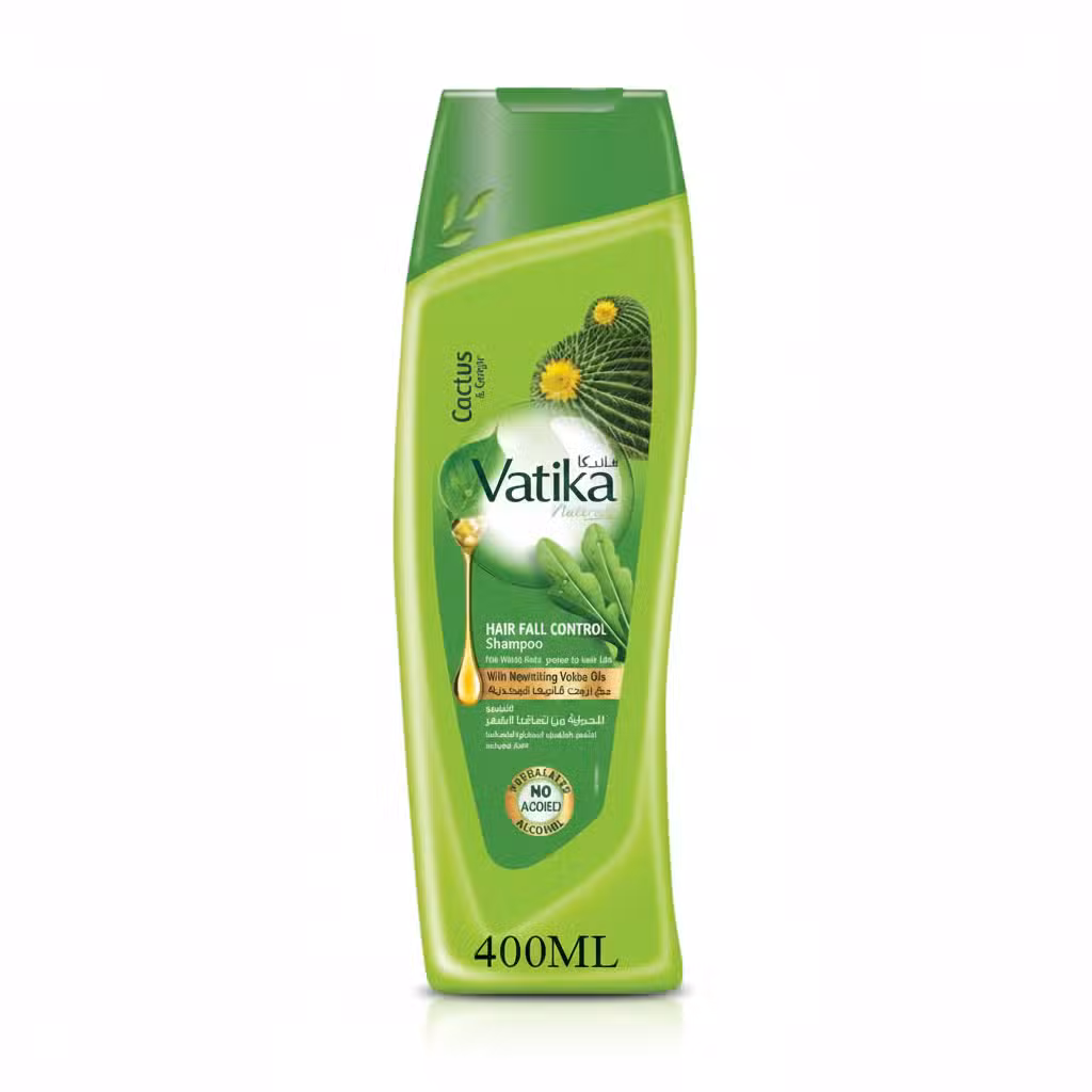 Vatika Naturals Cactus & Gergir Hair Fall Control Shampoo 400ml