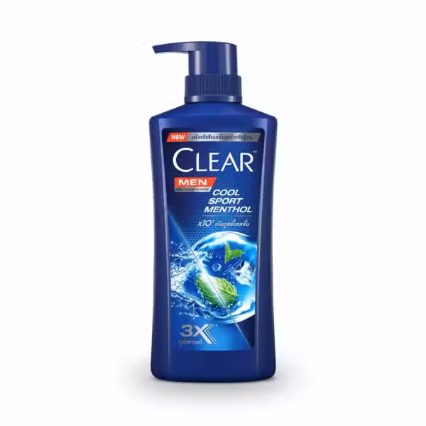 Clear Men Cool Sport Menthol Anti-Dandruff Shampoo 390ml