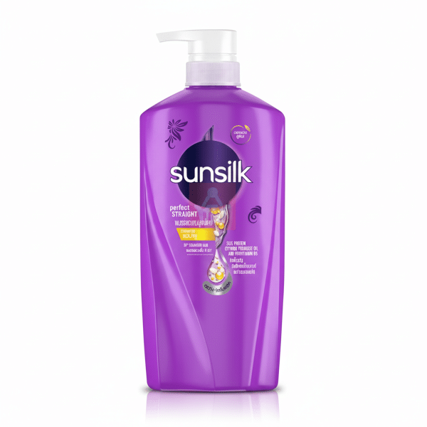 Sunsilk Perfect Straight Shampoo 625ml Silk Protein Citron Freeslease Oil and Pro-Vitamin B5