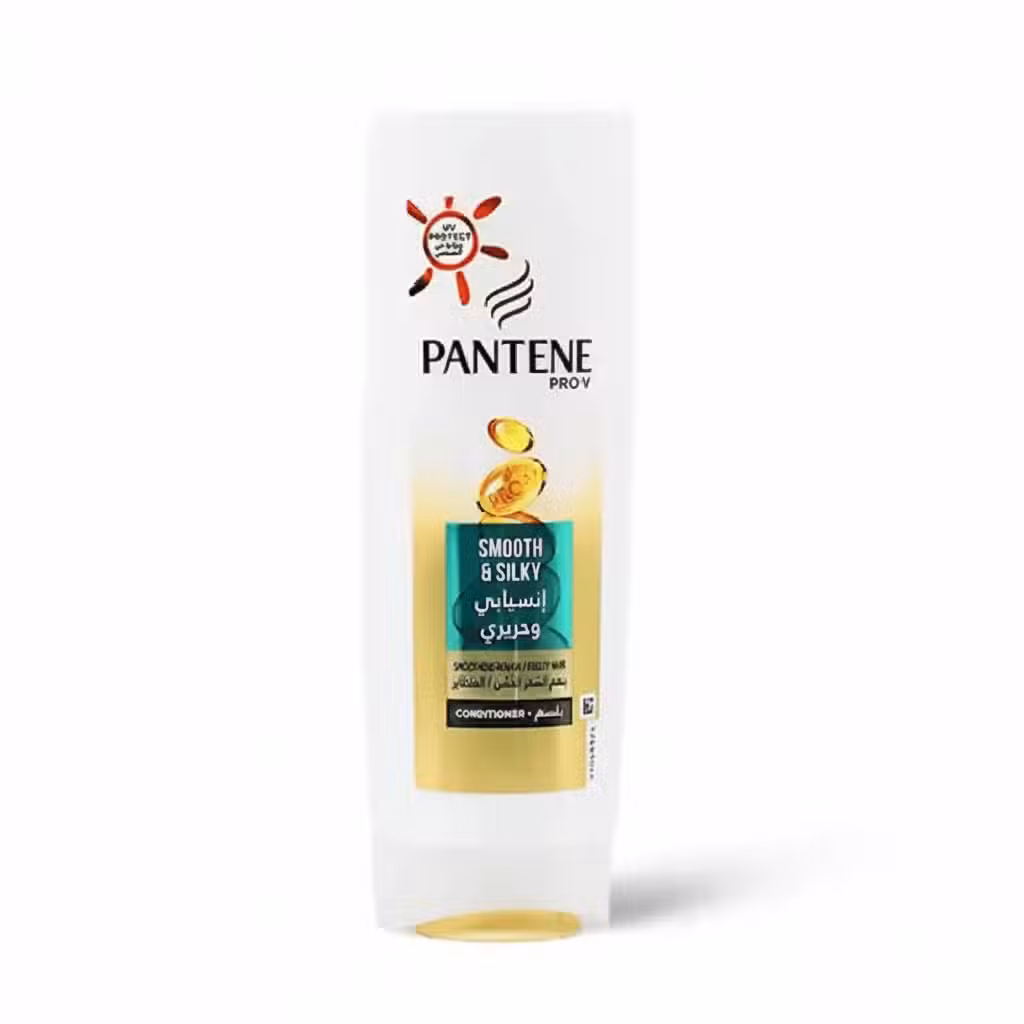 Pantene Pro V Smooth & Silky Conditioner 360ml Smoothing Frizz