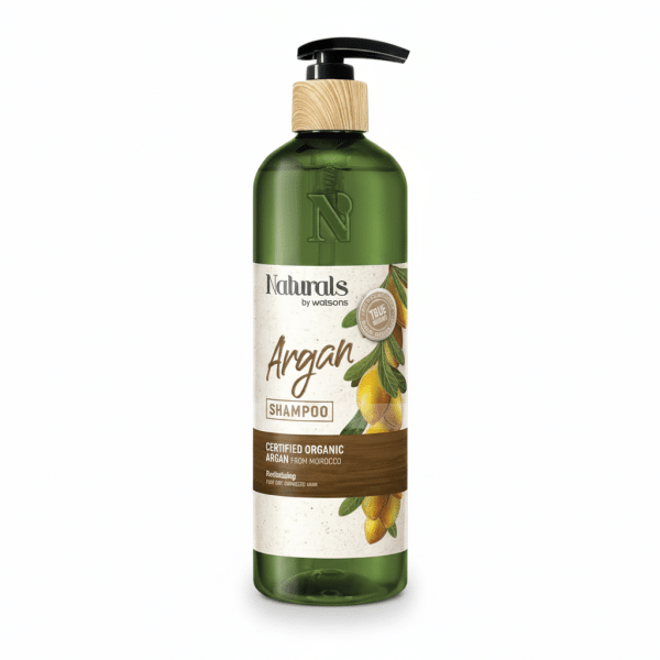Naturals by Watsons Argan Shampoo Certified Organic 490ml Revitalising