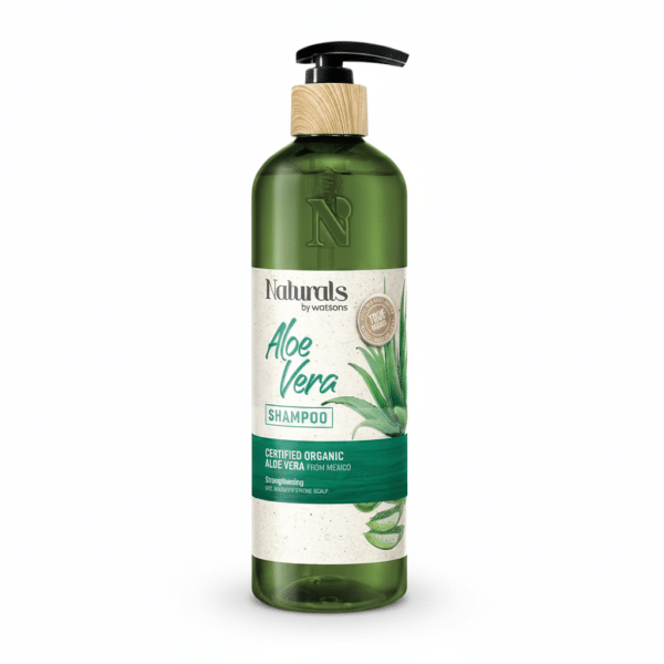 Naturals by Watsons Aloe Vera Shampoo 490ml Strengthening Certified Organic Aloe Vera from Mexico