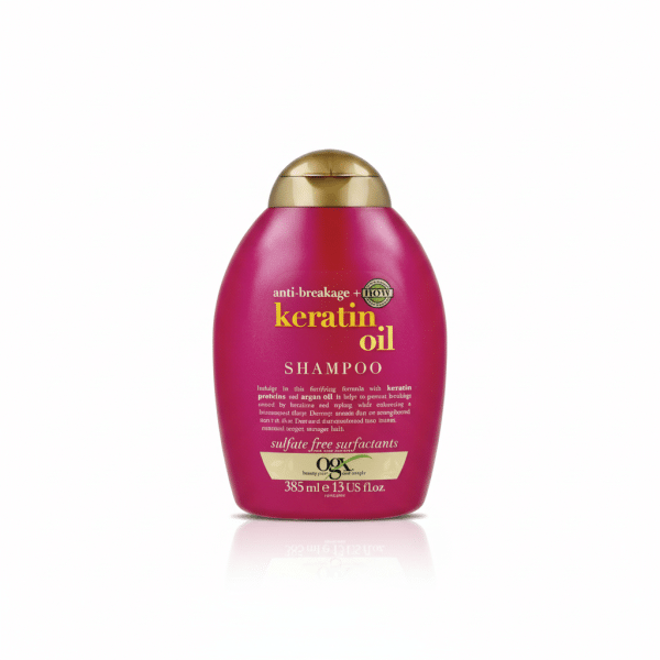 OGX Anti-Breakage Keratin Oil Shampoo 385ml Sulfate Free