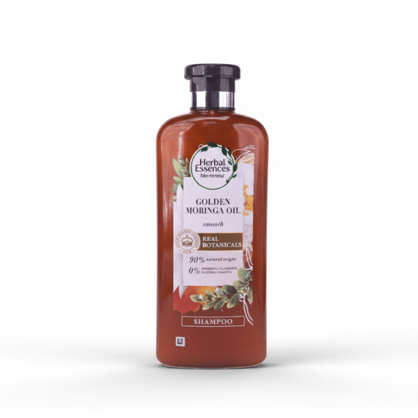 Herbal Essences Golden Moringa Oil Smooth Shampoo 400ml 90% natural origin