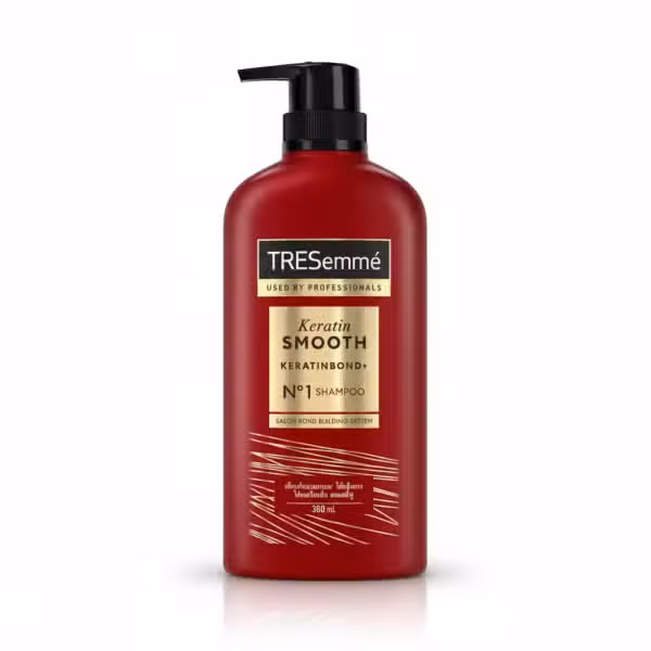 TRESemme Keratin Smooth Shampoo 380ml Keratinbond Salon Bond Building System