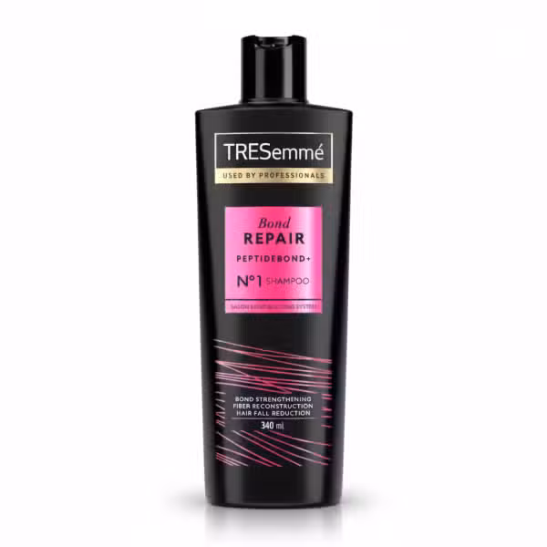 TRESemmé Bond Repair Peptidebond+ N1 Shampoo 340ml Bond Strengthening Fiber Reconstruction Hair Fall Reduction