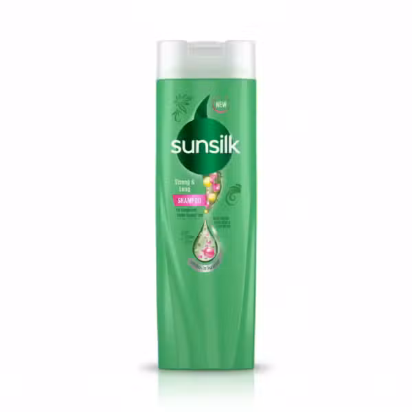 Sunsilk Strong & Long Shampoo 280ml with Aloe Vera & Castor Oil