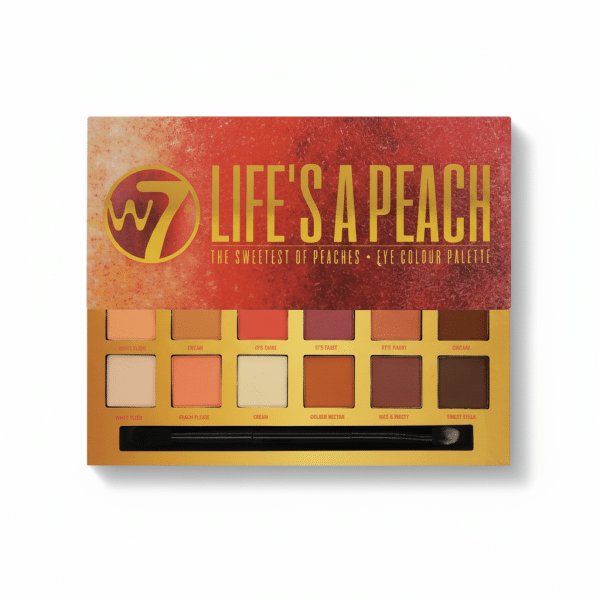 W7 Life's A Peach The Sweetest Of Peaches Eye Colour Palette 12 Colours