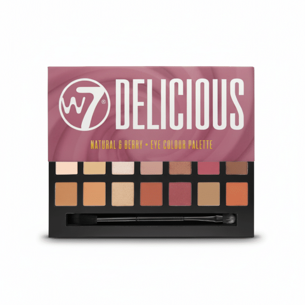 W7 Delicious Natural and Berry Eye Colour Palette 14 Colours Eyeshadow