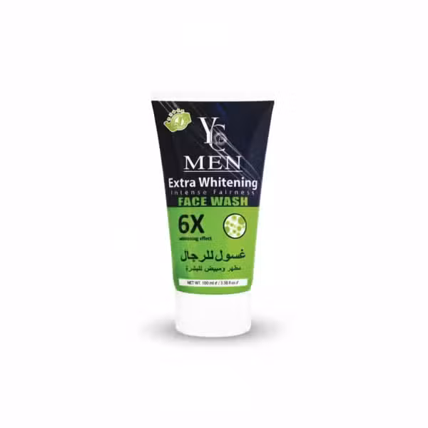 YC Men Extra Whitening Face Wash 6X Intense Fairness 100ml