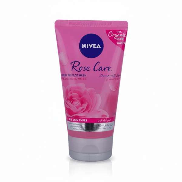 Nivea Rose Care Micellar Face Wash Organic Rose Water 150ml