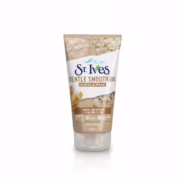 St Ives Gentle Smoothing Oatmeal Scrub and Mask 150ml