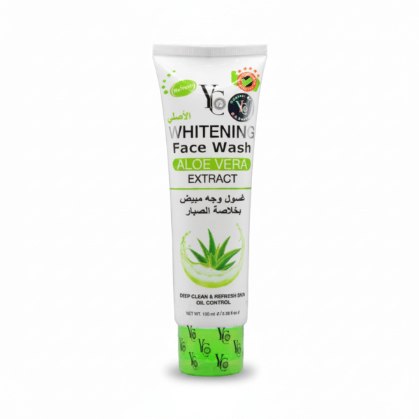 YC Whitening Face Wash Aloe Vera Extract 100g Deep Clean Refresh Oil Control
